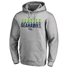 Seattle Seahawks Iconic Collection Fade Out Pullover Hoodie - Ash outlet