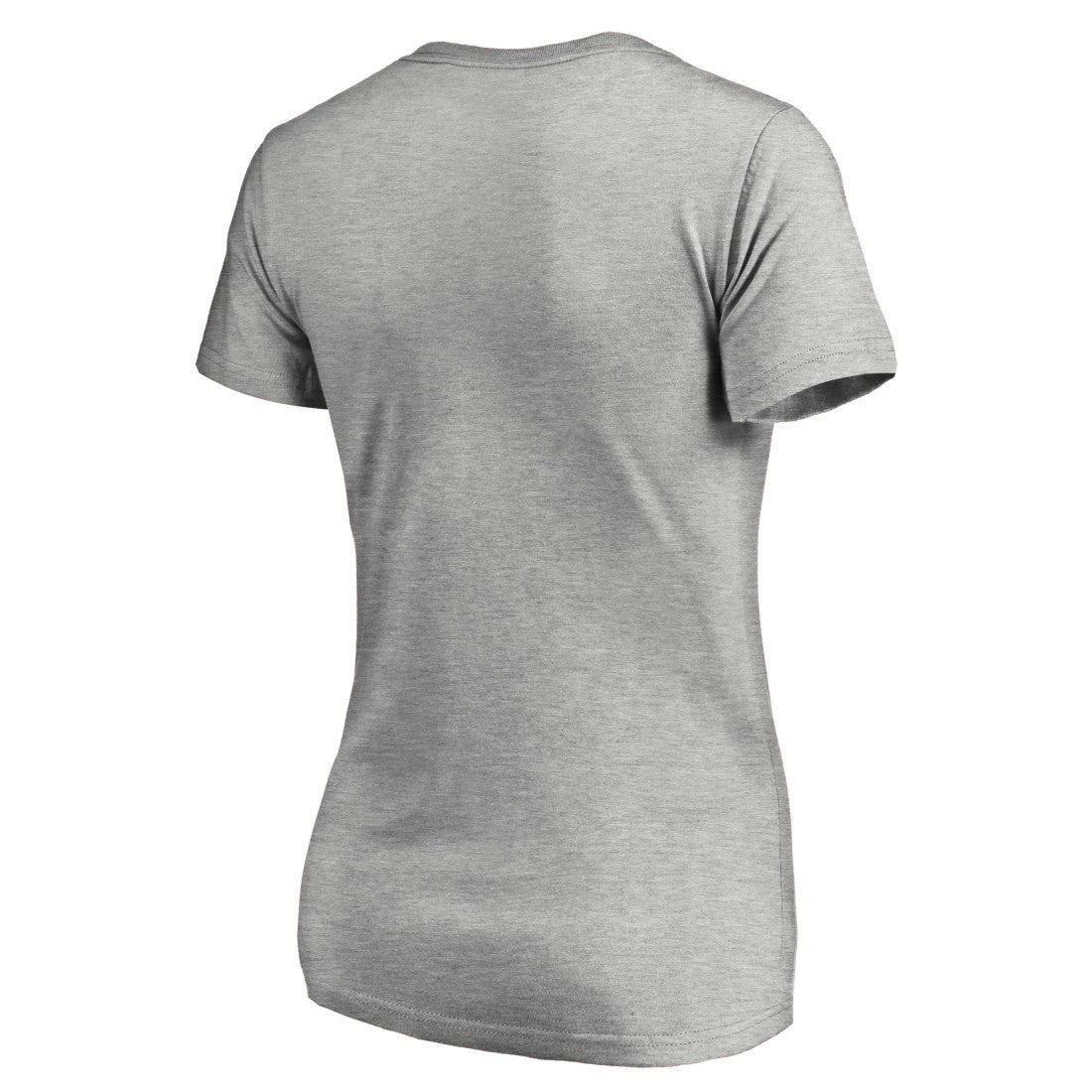 Tampa Bay Buccaneers Women's Iconic Collection On Side Stripe V-Neck T-Shirt - Heather Gray on sale