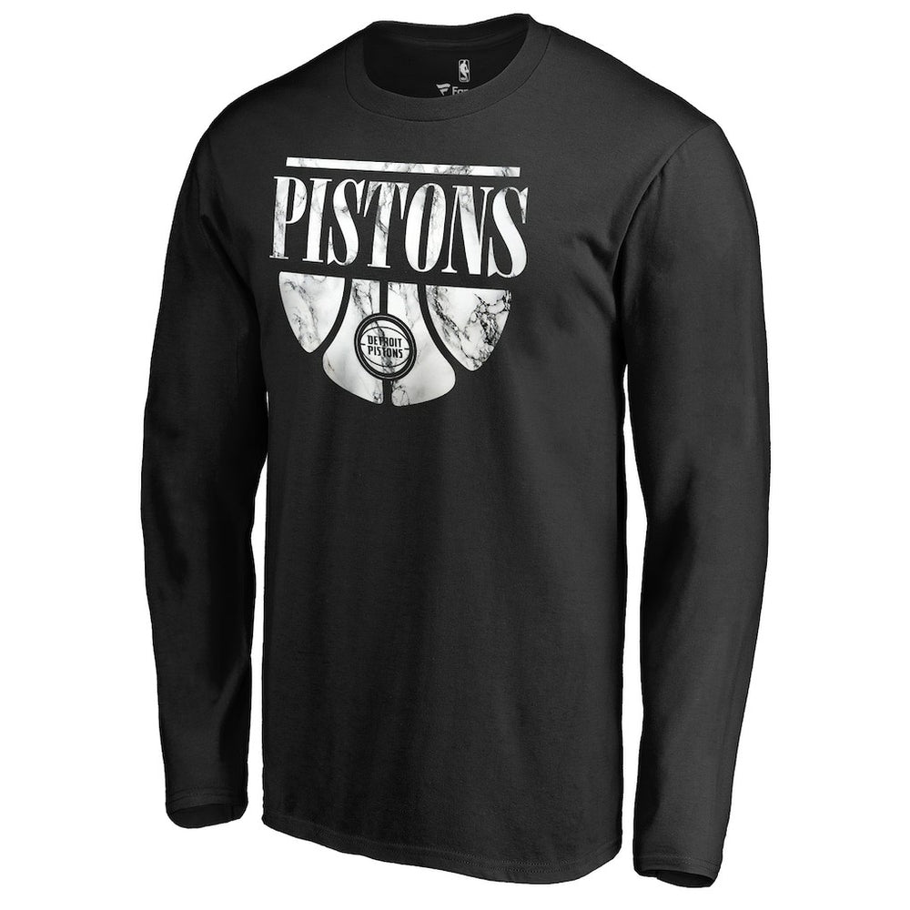 Detroit Pistons Buckets Long Sleeve T-Shirt sale - Black discount