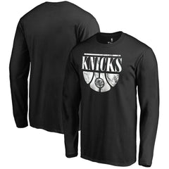 New York Knicks Buckets Long Sleeve T-Shirt - Black discount