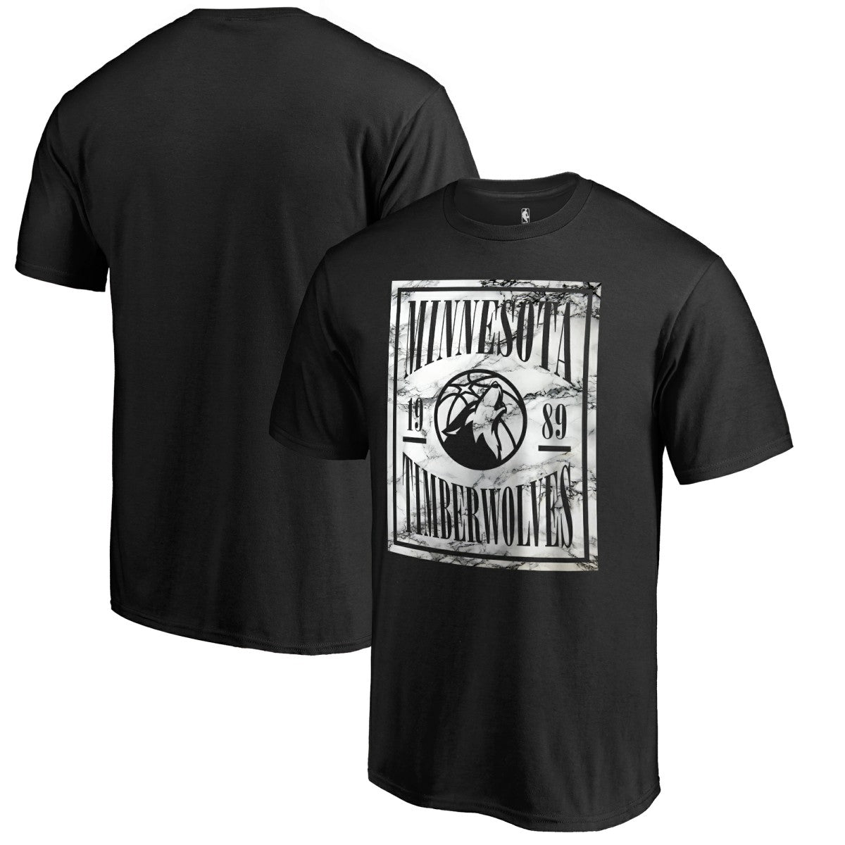 Minnesota Timberwolves Black Court Vision T-Shirt discount