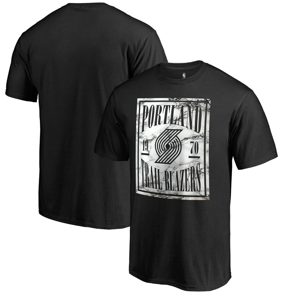 Portland Trail Blazers Black Court Vision T-Shirt discount