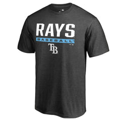 Tampa Bay Rays Win Stripe T-Shirt - Ash