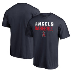 Los Angeles Angels Fade Out T-Shirt - Navy