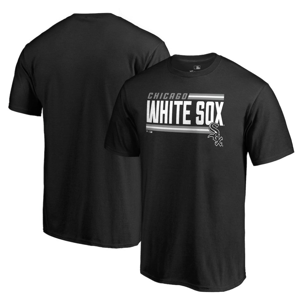 Chicago White Sox Onside Stripe T-Shirt - Black