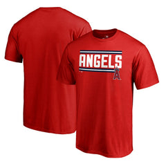 Los Angeles Angels Onside Stripe T-Shirt - Red