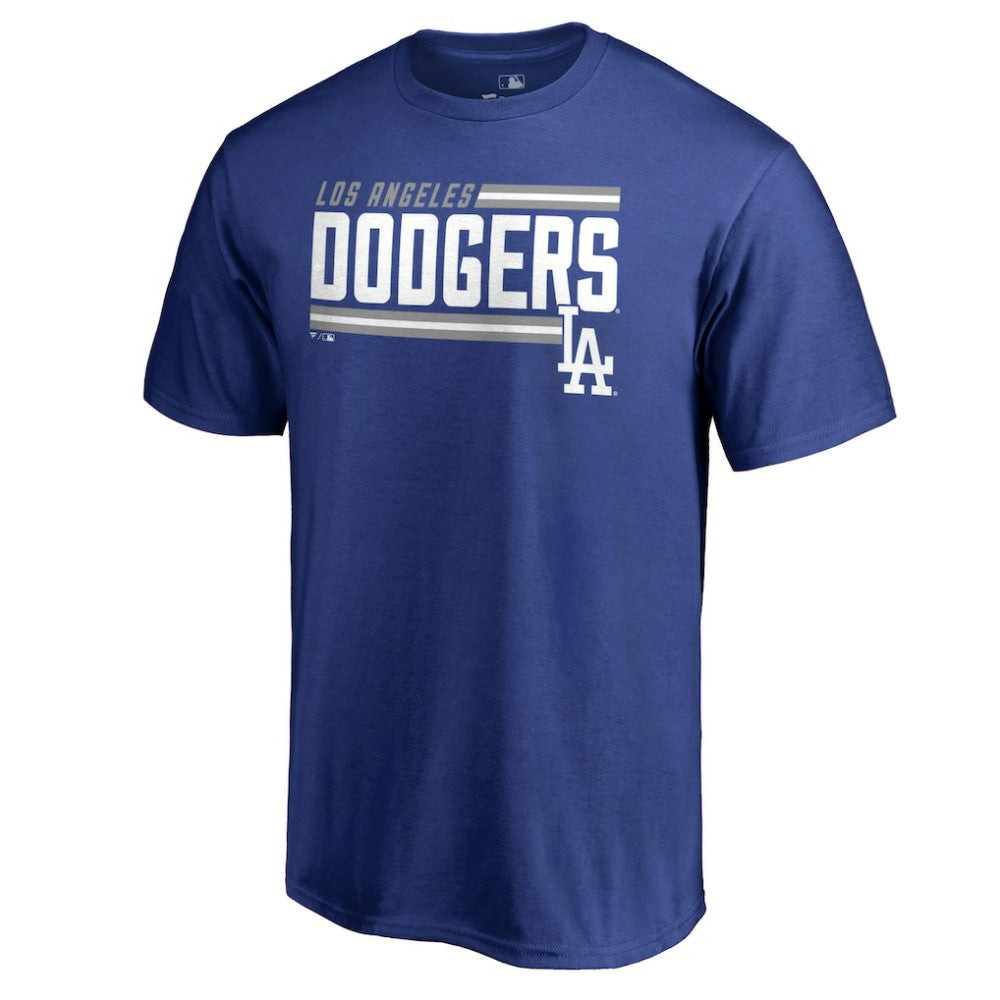 Los Angeles Dodgers Onside Stripe T-Shirt - Royal