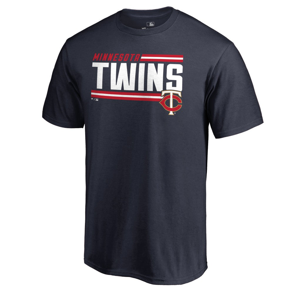Minnesota Twins Onside Stripe T-Shirt - Navy