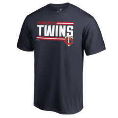 Minnesota Twins Onside Stripe T-Shirt - Navy