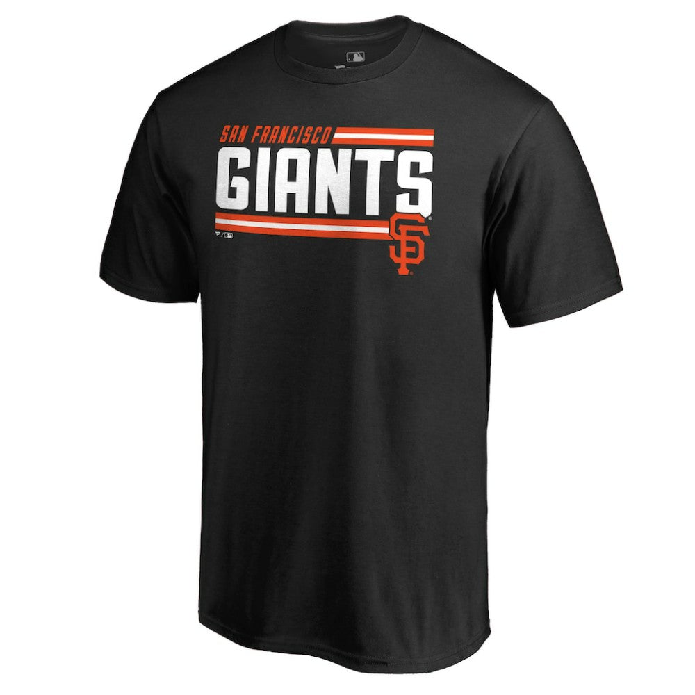 San Francisco Giants Onside Stripe T-Shirt - Black