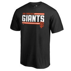 San Francisco Giants Onside Stripe T-Shirt - Black