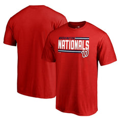 Washington Nationals Onside Stripe T-Shirt - Red