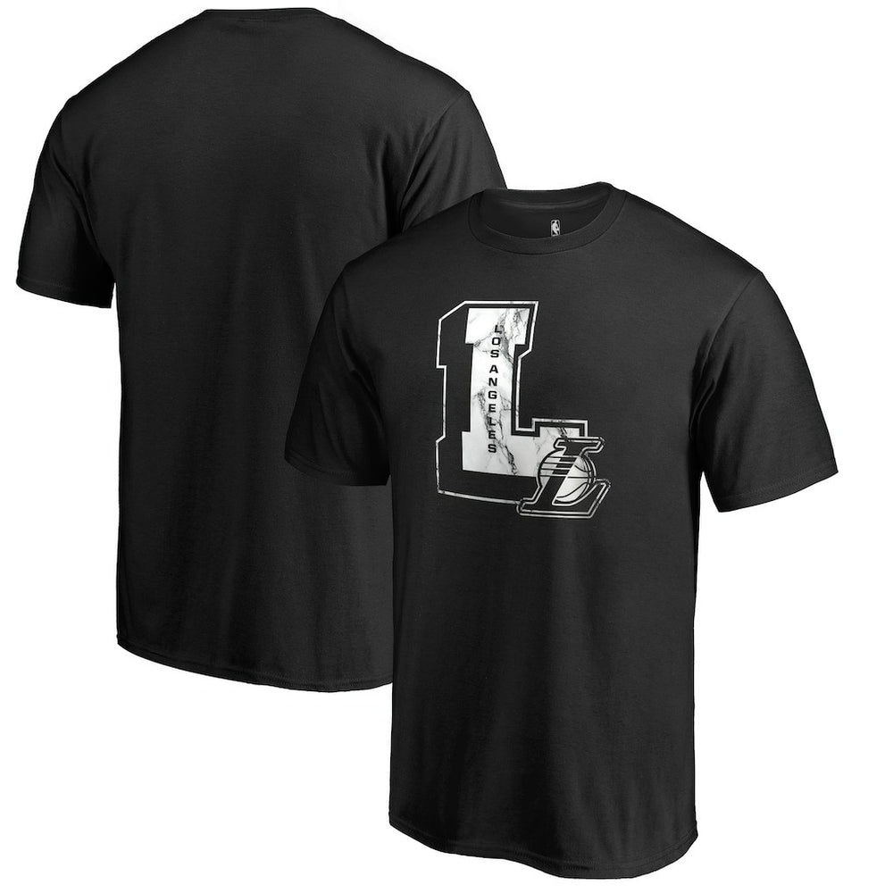 Los Angeles Lakers Letterman T-Shirt - Black for sale