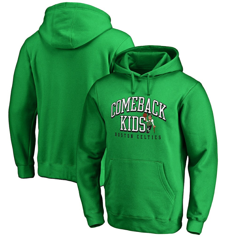 Boston Celtics Comeback Kids Pullover Hoodie - Kelly Green cheap