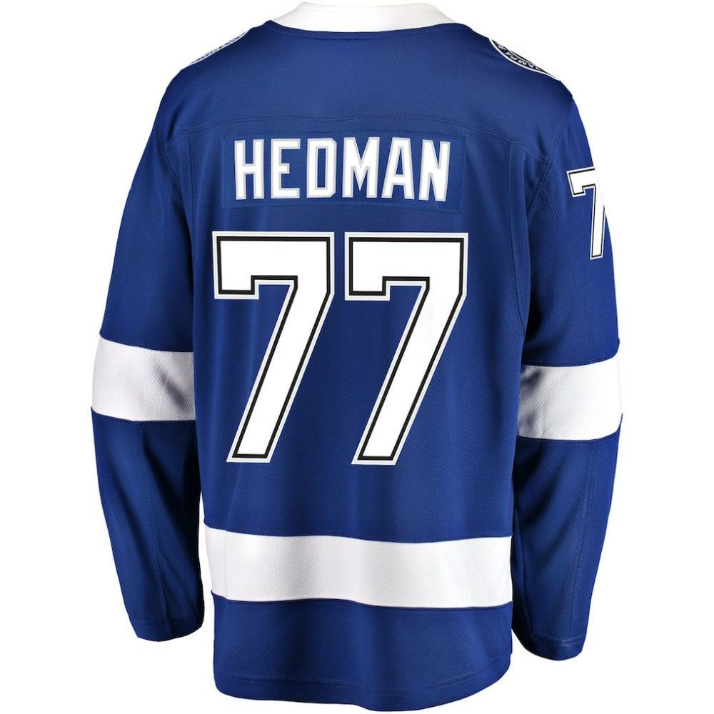 Victor Hedman Tampa Bay Lightning Fanatics Home Breakaway Player Jersey Blue
