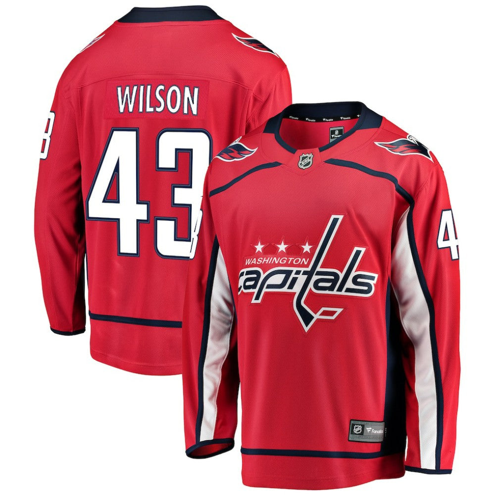 Tom Wilson Washington Capitals Fanatics Home Breakaway Player Jersey Red