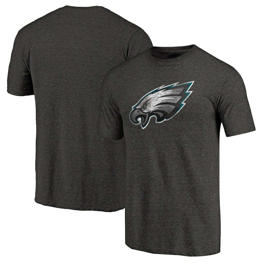 Philadelphia Eagles Team Secondary Tri-Blend T-Shirt - Heathered Black outlet