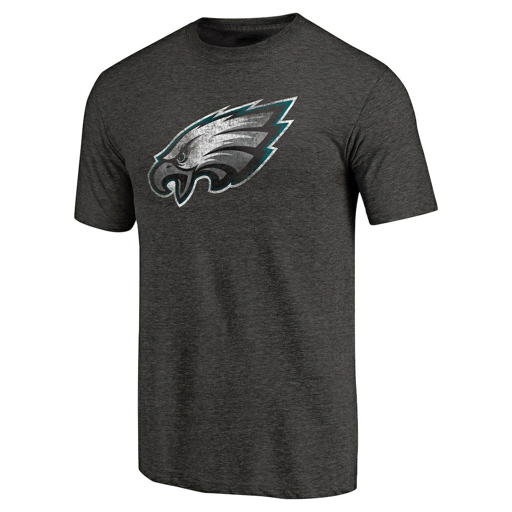 Philadelphia Eagles Team Secondary Tri-Blend T-Shirt - Heathered Black outlet