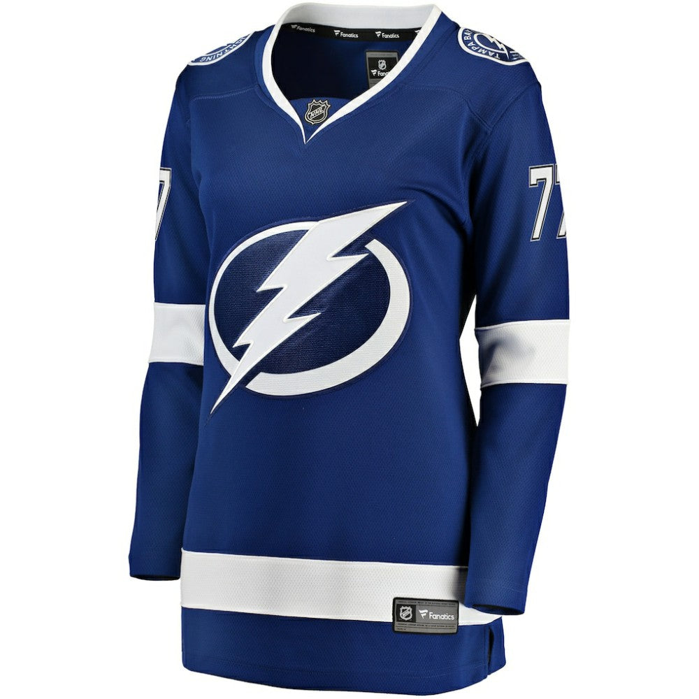 Victor Hedman Tampa Bay Lightning Fanatics Women's Home Breakaway Jersey Blue