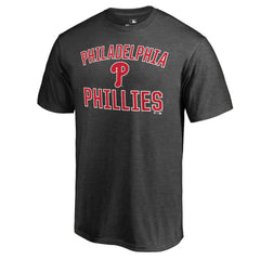 Philadelphia Phillies Core Basics Victory Arch T-Shirt - Heathered Gray