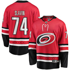 Jaccob Slavin Carolina Hurricanes Fanatics Alternate Breakaway Player Jersey Red