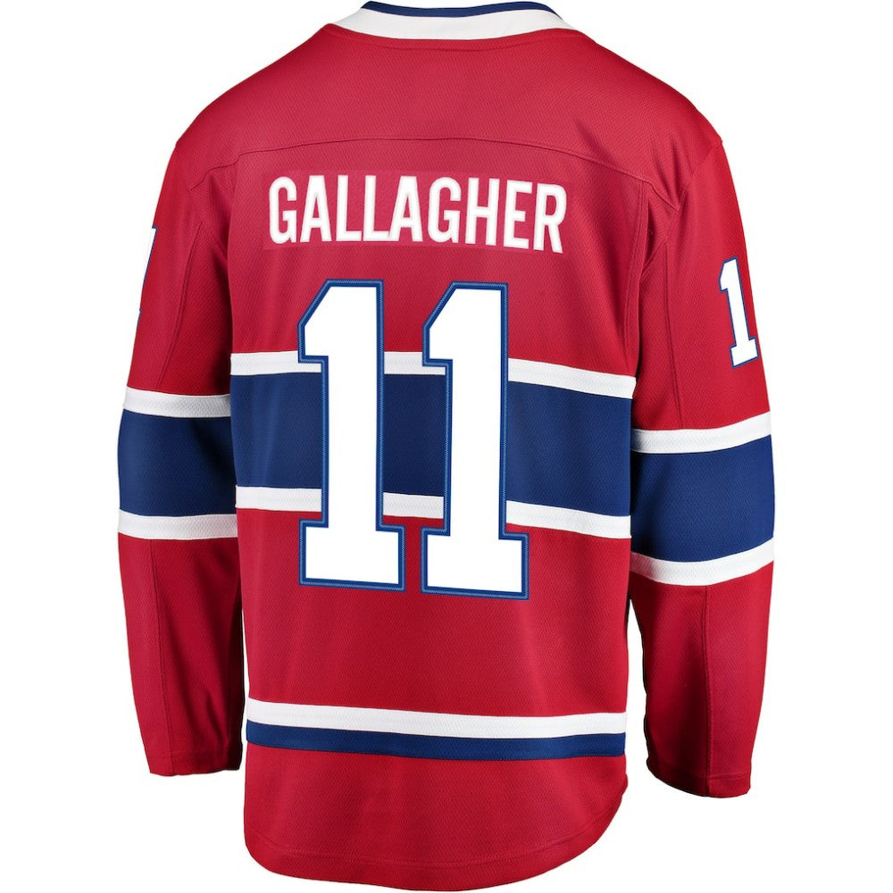 Brendan Gallagher Montreal Canadiens Fanatics Breakaway Player Jersey Red