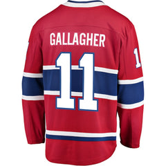 Brendan Gallagher Montreal Canadiens Fanatics Breakaway Player Jersey Red