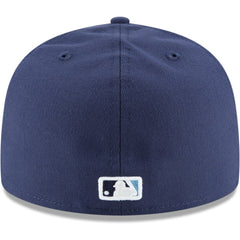 Tampa Bay Rays Alternate Authentic Collection On-Field 59FIFTY Fitted Hat - Navy | New Era