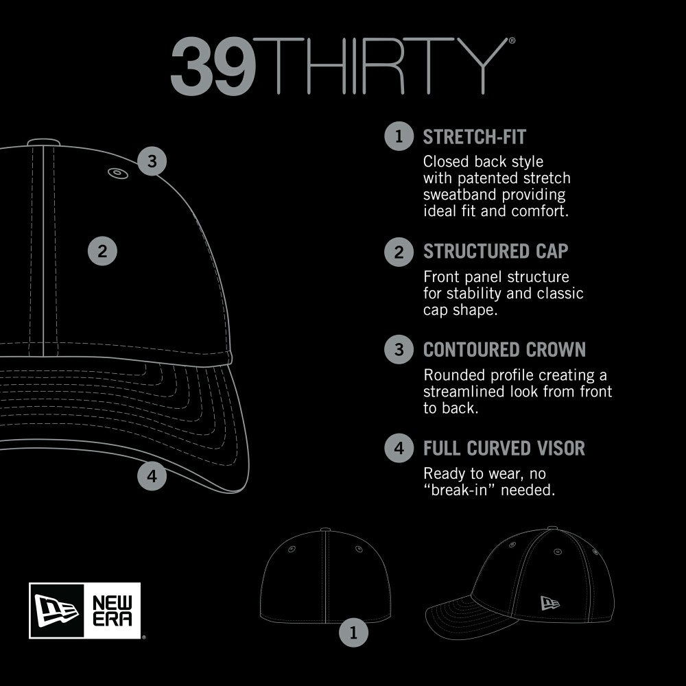 Los Angeles Angels Game Team Classic 39THIRTY Flex Hat - Red | New Era