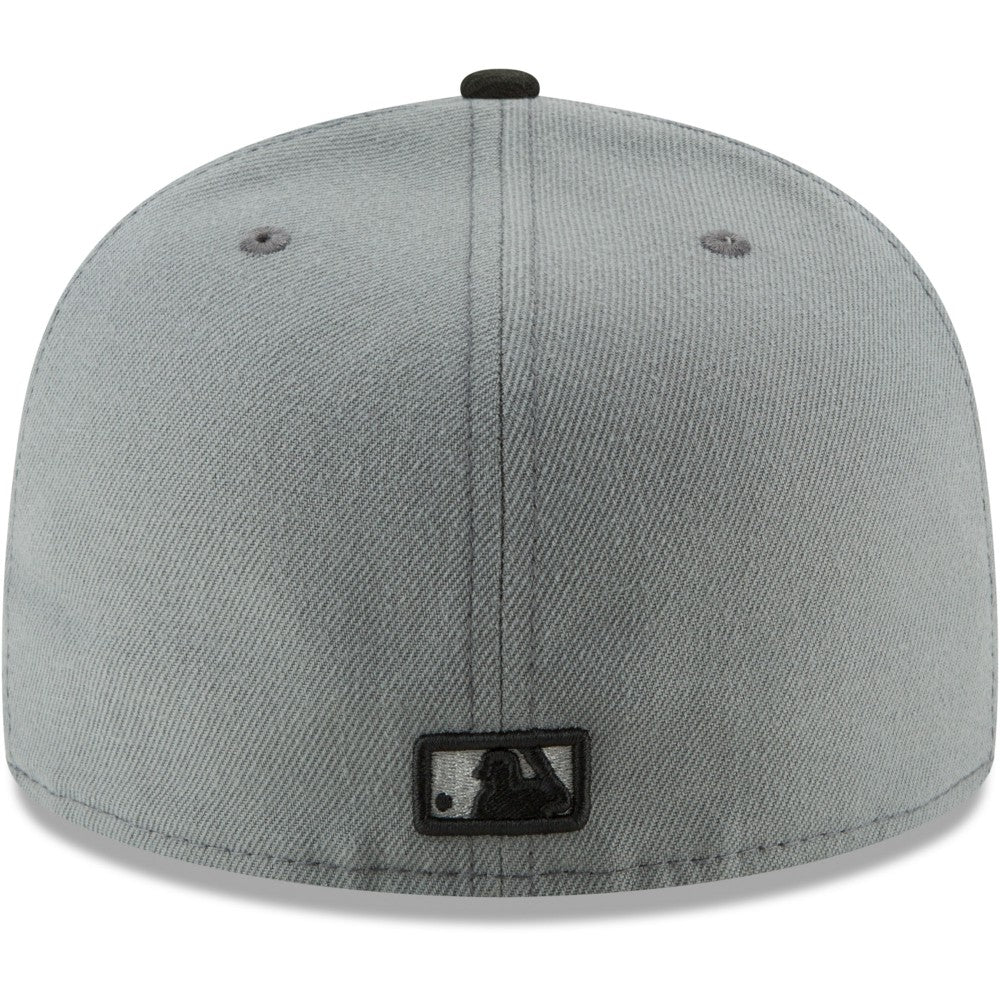 New York Yankees Two-Tone 59FIFTY Fitted Hat - Gray/Black | New Era