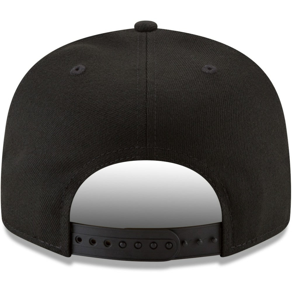 Washington Nationals Black & White 9FIFTY Snapback Hat - Black | New Era
