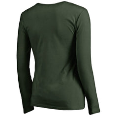 Green Bay Packers Women's Graceful Long Sleeve V-Neck T-Shirt - Green online