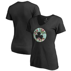 Boston Celtics Lovely V-Neck T-Shirt - Black cheap