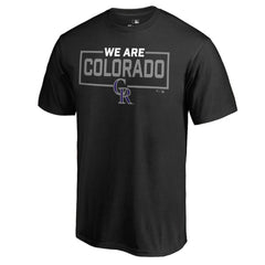 Colorado Rockies We Are Icon T-Shirt - Black