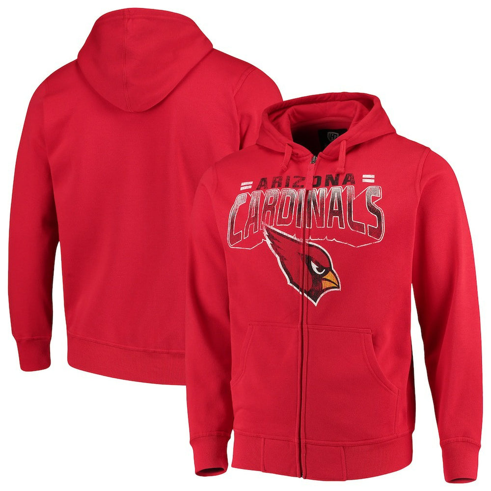 Arizona Cardinals G-III Sports by Carl Banks Perfect Season Full-Zip Hoodie - Cardinal outlet