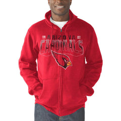 Arizona Cardinals G-III Sports by Carl Banks Perfect Season Full-Zip Hoodie - Cardinal outlet