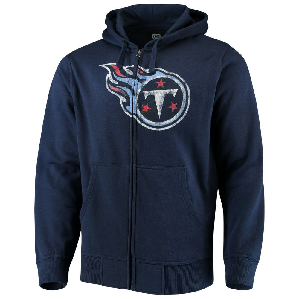Tennessee Titans G-III Sports by Carl Banks Primary Logo Full-Zip Hoodie - Navy cheap
