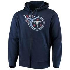 Tennessee Titans G-III Sports by Carl Banks Primary Logo Full-Zip Hoodie - Navy cheap