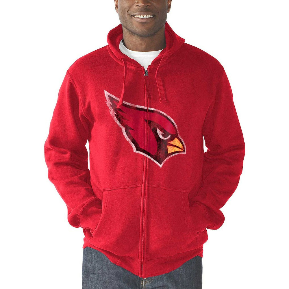 Arizona Cardinals G-III Sports by Carl Banks Primary Logo Full-Zip Hoodie - Cardinal outlet