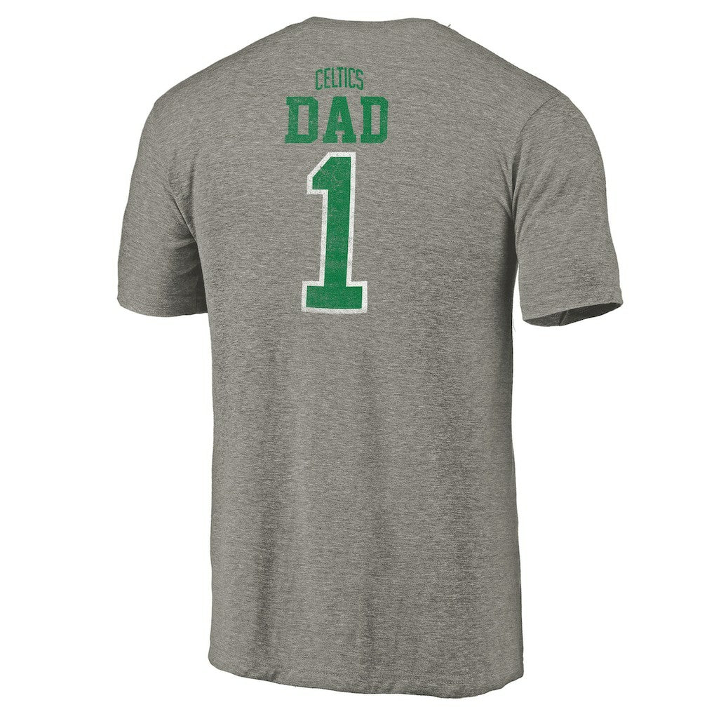 Boston Celtics Greatest Dad Tri-Blend T-Shirt - Gray discount