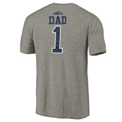 Denver Nuggets Greatest Dad Tri-Blend T-Shirt sale - Gray outlet