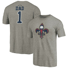 New Orleans Pelicans Greatest Dad Tri-Blend T-Shirt - Gray online