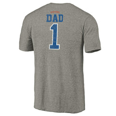 New York Knicks Greatest Dad Tri-Blend T-Shirt - Gray for sale