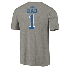 Philadelphia 76ers Greatest Dad Tri-Blend T-Shirt - Gray outlet