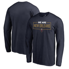 New Orleans Pelicans We Are Iconic Collection Long Sleeve T-Shirt - Navy sale