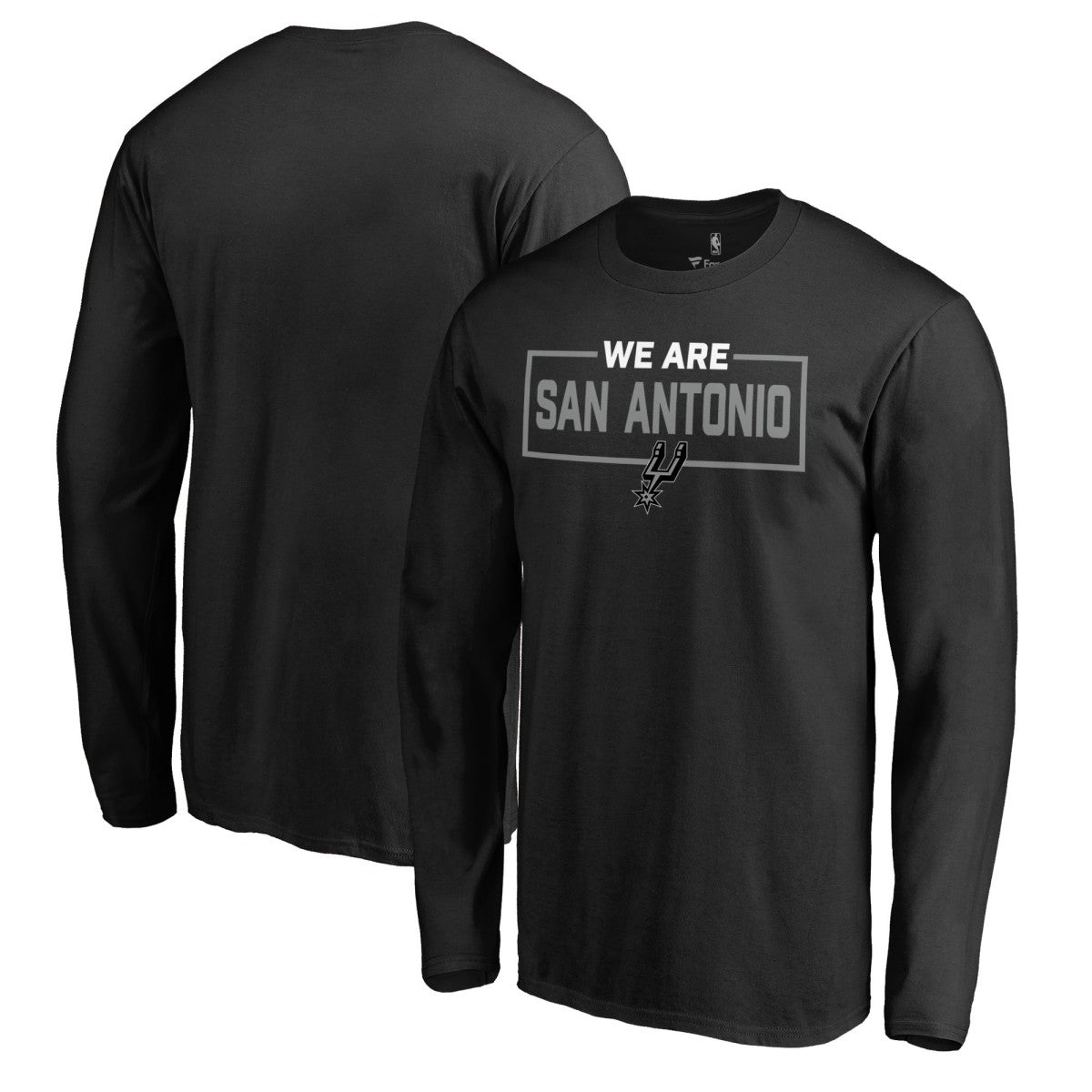 San Antonio Spurs We Are Iconic Collection Long Sleeve T-Shirt - Black outlet