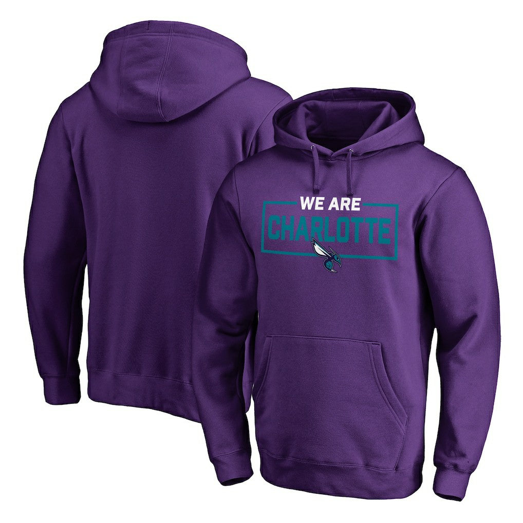 Charlotte Hornets We Are Iconic Collection Pullover Hoodie - Purple shop