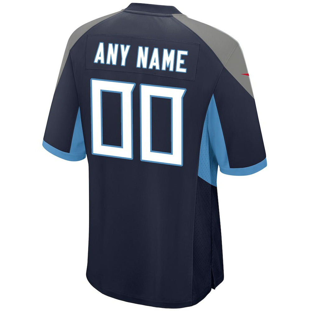 Tennessee Titans Youth Custom Game Jersey - Navy | Nike discount