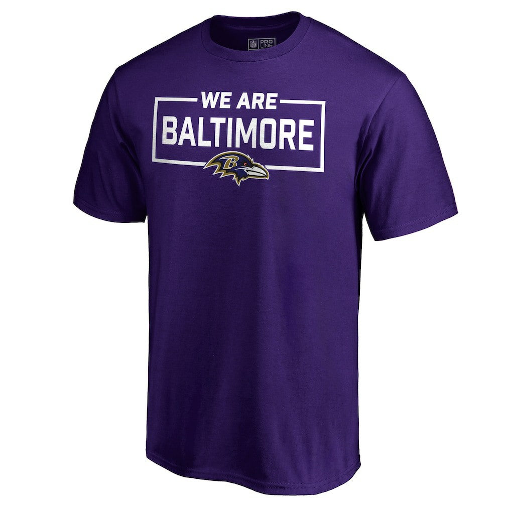 Baltimore Ravens We Are Icon T-Shirt - Purple for sale