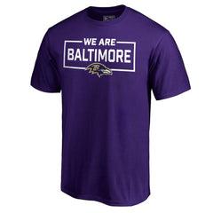 Baltimore Ravens We Are Icon T-Shirt - Purple for sale